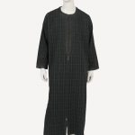 Caftan en flanelle à carreaux