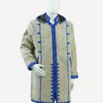 Manteau Ouazzani en tissu Habba Beldia B