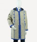Manteau Ouazzani en tissu Habba Beldia B