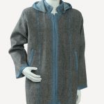 Manteau Ouazzani en tissu Chakhma G/BC