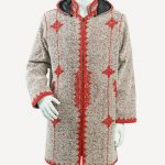 Manteau Ouazzani en tissu Habba Beldia R