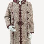 Manteau Ouazzani en tissu Habba Beldia M