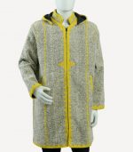 Manteau Ouazzani en tissu Habba Beldia J