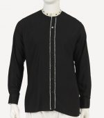 Chemise fine noire