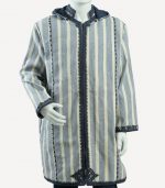 Manteau Ouazzani en tissu Chakhma B