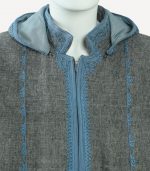 Manteau Ouazzani en tissu Chakhma G/BC – Image 2