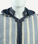 Manteau Ouazzani en tissu Chakhma B – Image 2