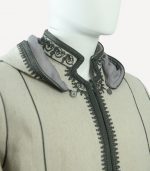 Manteau Ouazzani en tissu Chakhma B/G – Image 3