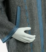 Manteau Ouazzani en tissu Chakhma G/BC – Image 4