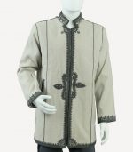 Manteau Ouazzani en tissu Chakhma B/G – Image 5