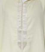 Djellaba en Mlifa Cachemire Bl – Image 2